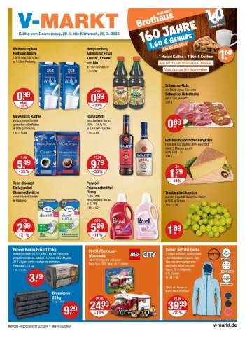 Prospekte V-Markt - 20.03.2025 - 26.03.2025.