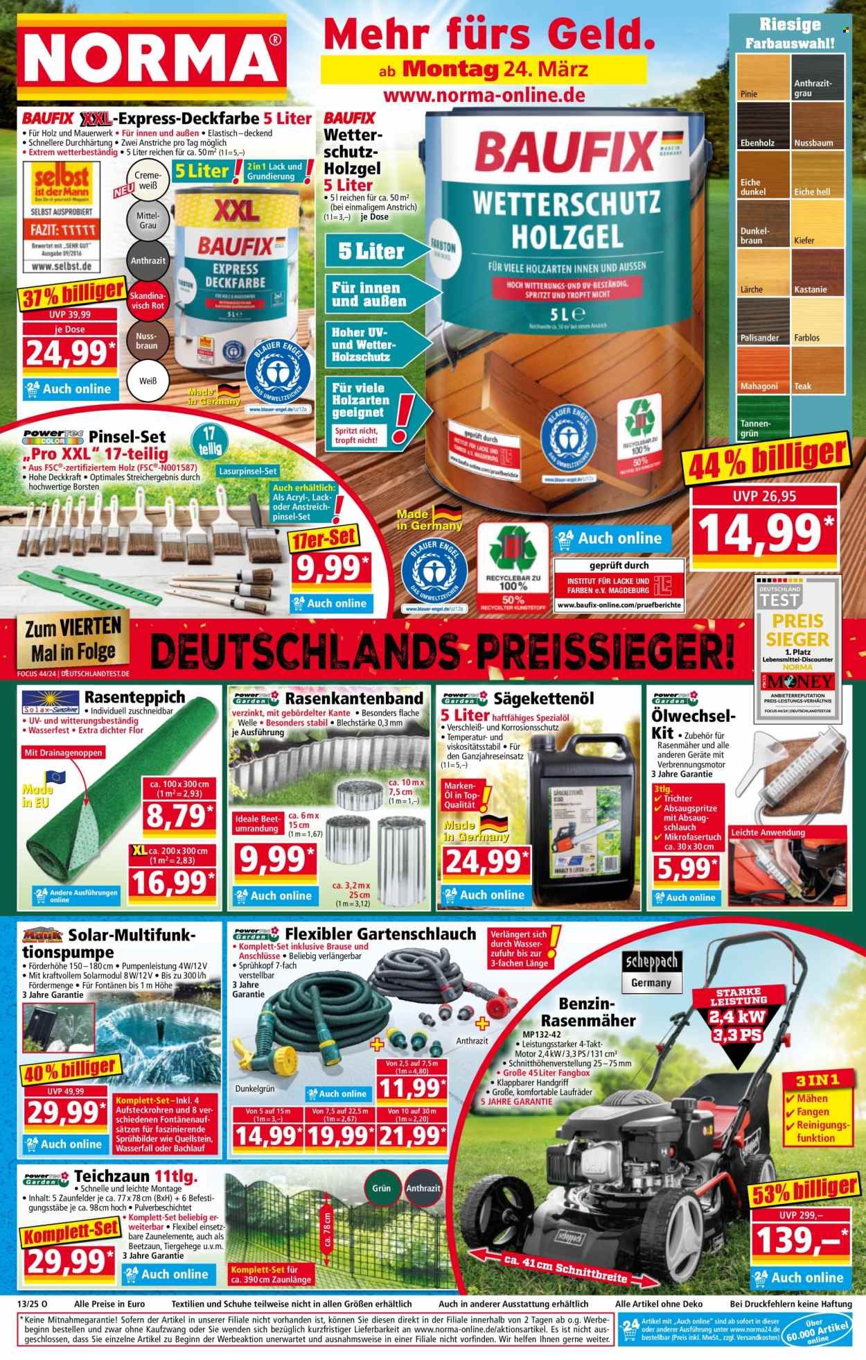 Norma Prospekte  - 24.03.2025 - 30.03.2025. Seite 1