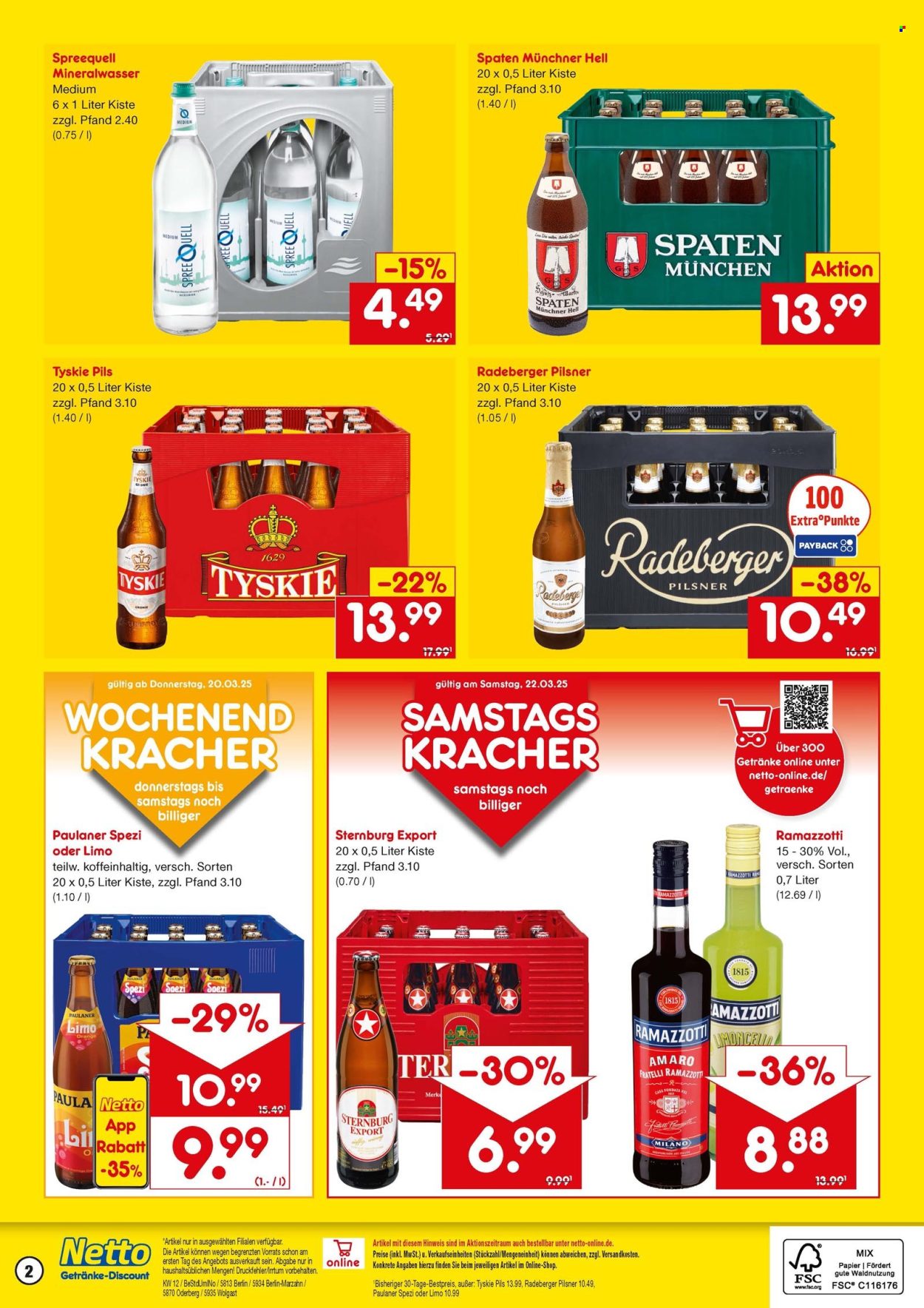 Netto Marken-Discount Prospekte  - 17.03.2025 - 22.03.2025. Seite 2