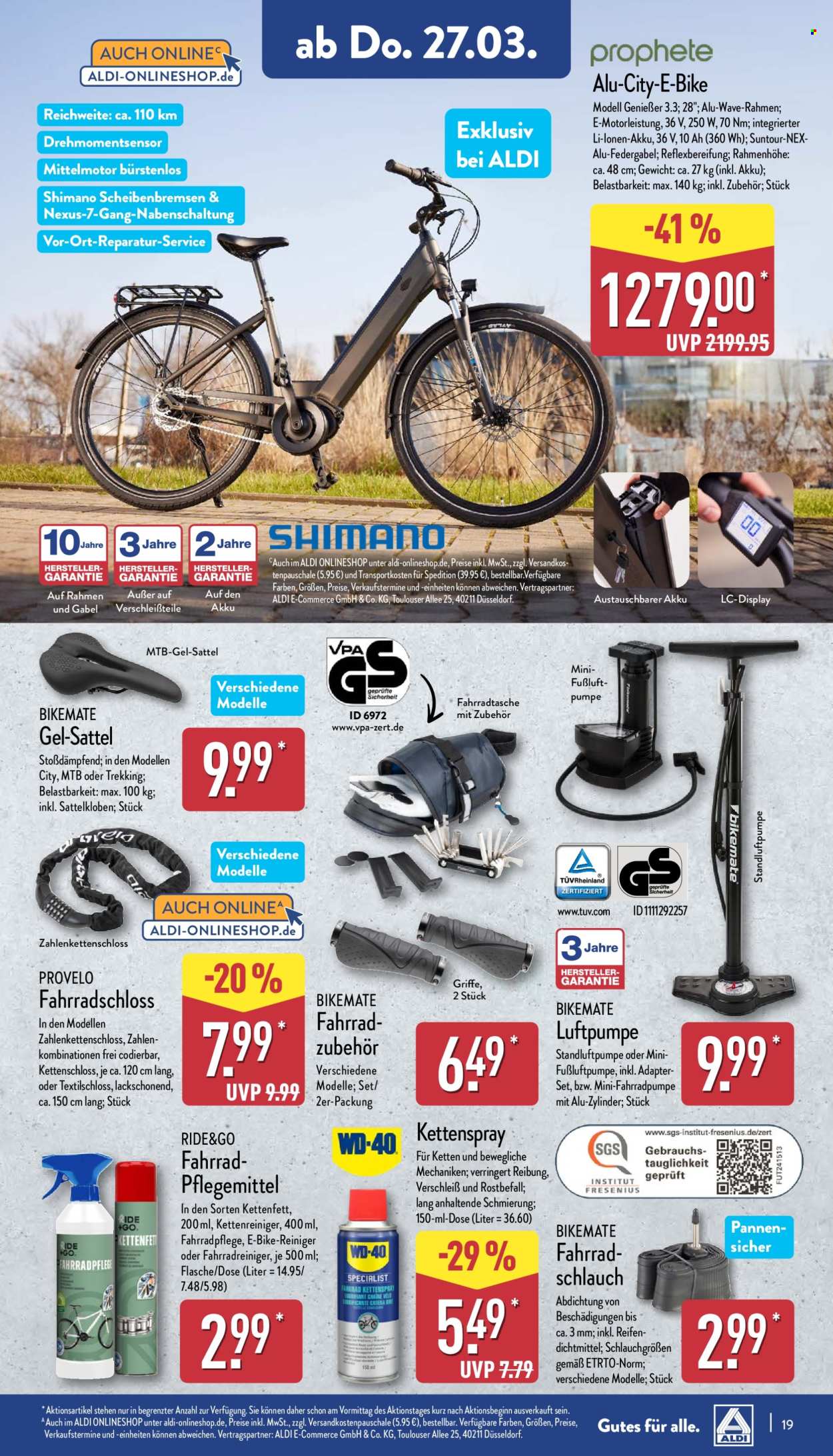 ALDI Nord Prospekte  - 24.03.2025 - 29.03.2025. Seite 19