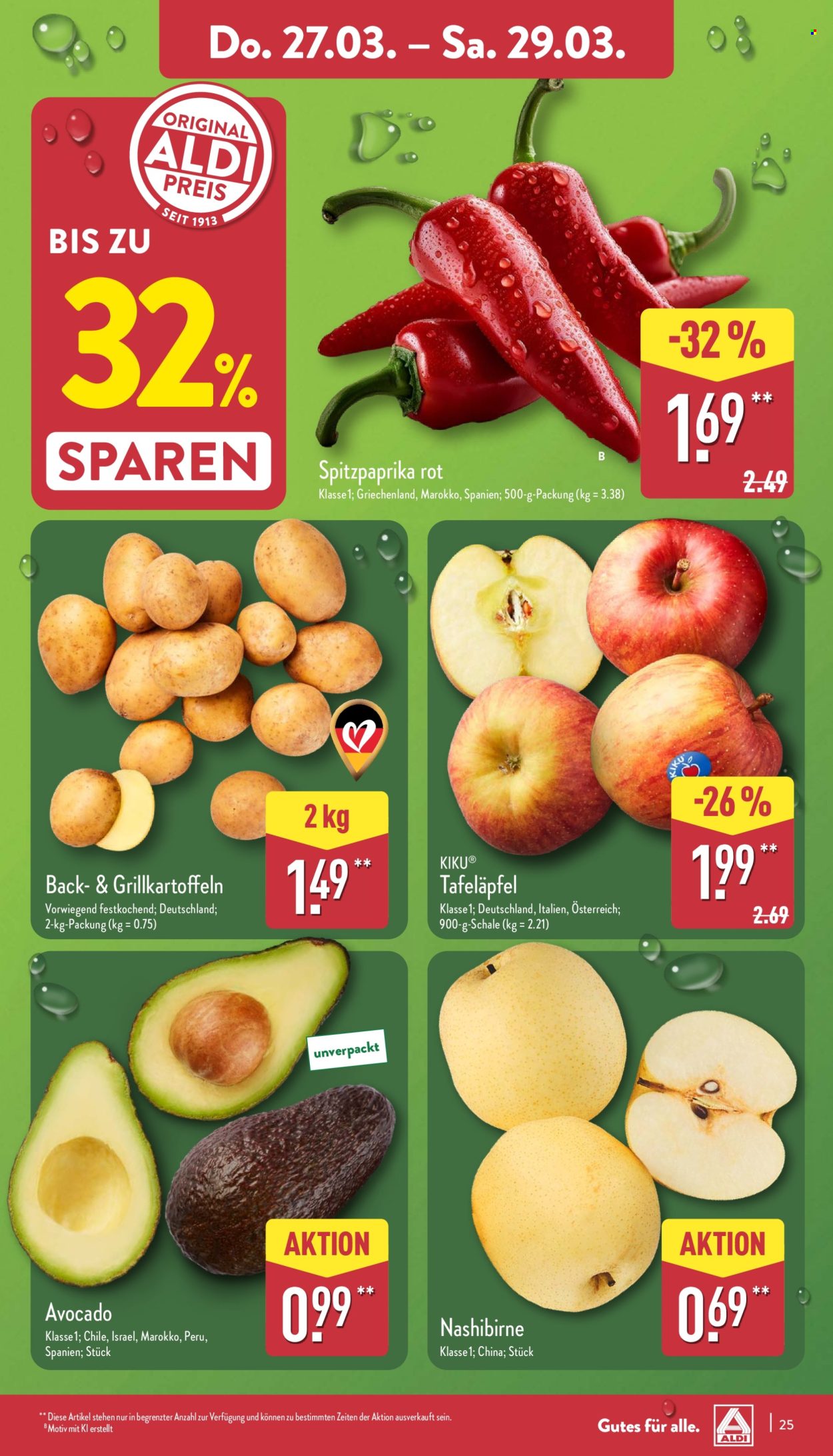 ALDI Nord Prospekte  - 24.03.2025 - 29.03.2025. Seite 27