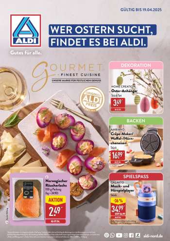 Prospekte ALDI Nord - 16.03.2025 - 19.04.2025.