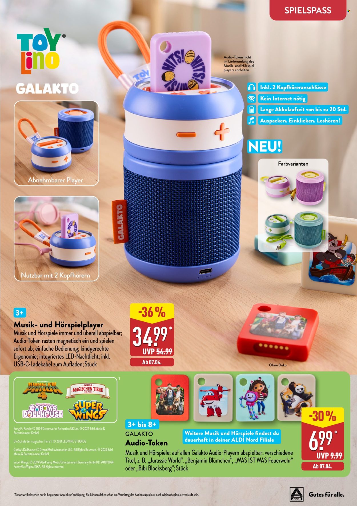 ALDI Nord Prospekte  - 16.03.2025 - 19.04.2025. Seite 41