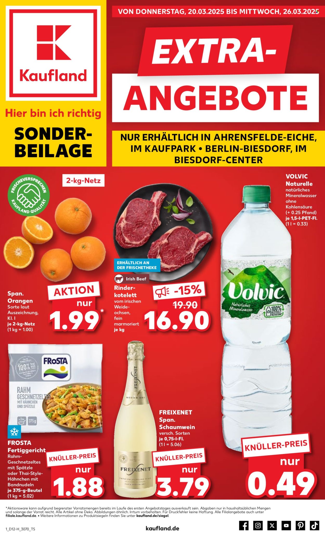 Kaufland Prospekte  - 20.03.2025 - 26.03.2025. Seite 1