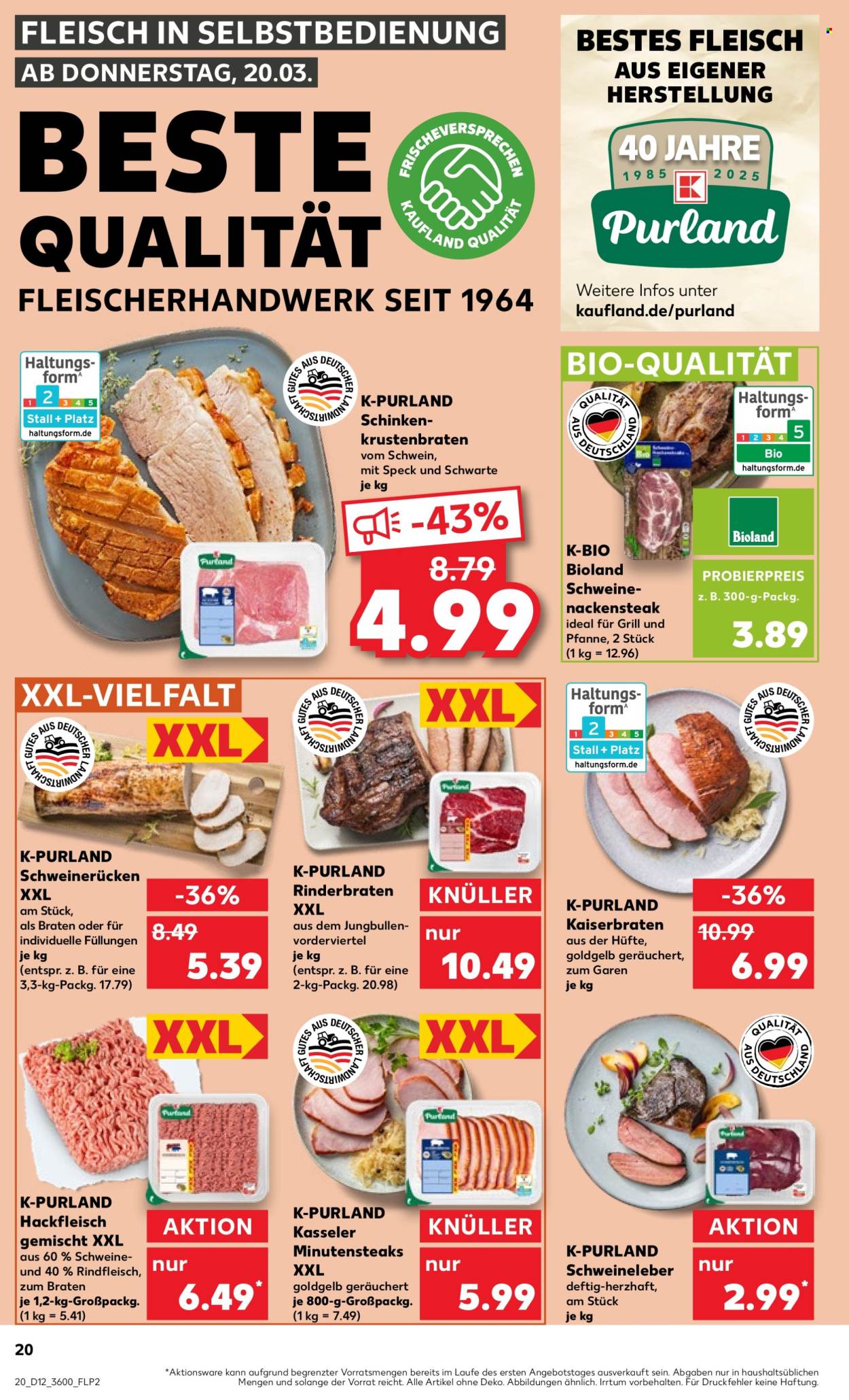 Kaufland Prospekte  - 20.03.2025 - 26.03.2025. Seite 20
