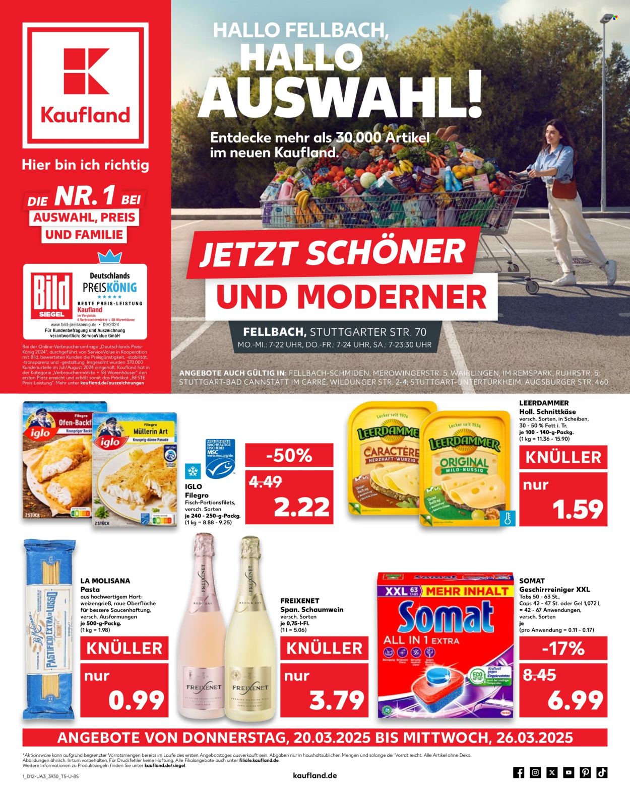 Kaufland Prospekte  - 20.03.2025 - 26.03.2025. Seite 1