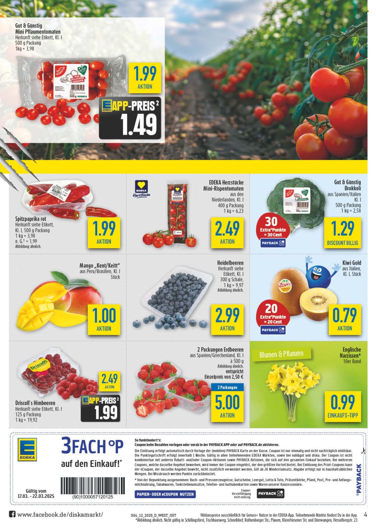 Diska Prospekte  - 17.03.2025 - 22.03.2025. Seite 4