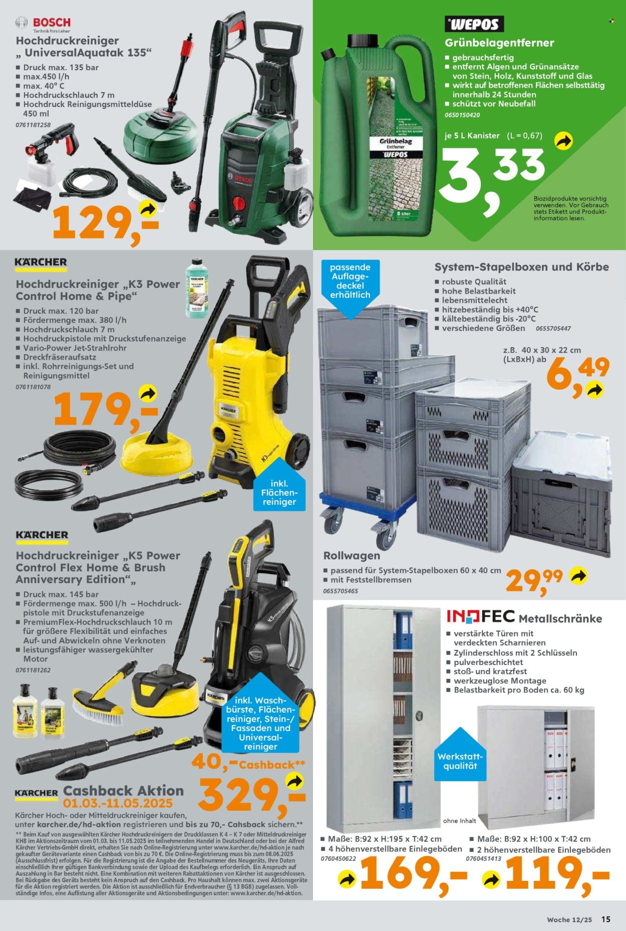 Globus Baumarkt Prospekte  - 17.03.2025 - 22.03.2025. Seite 15