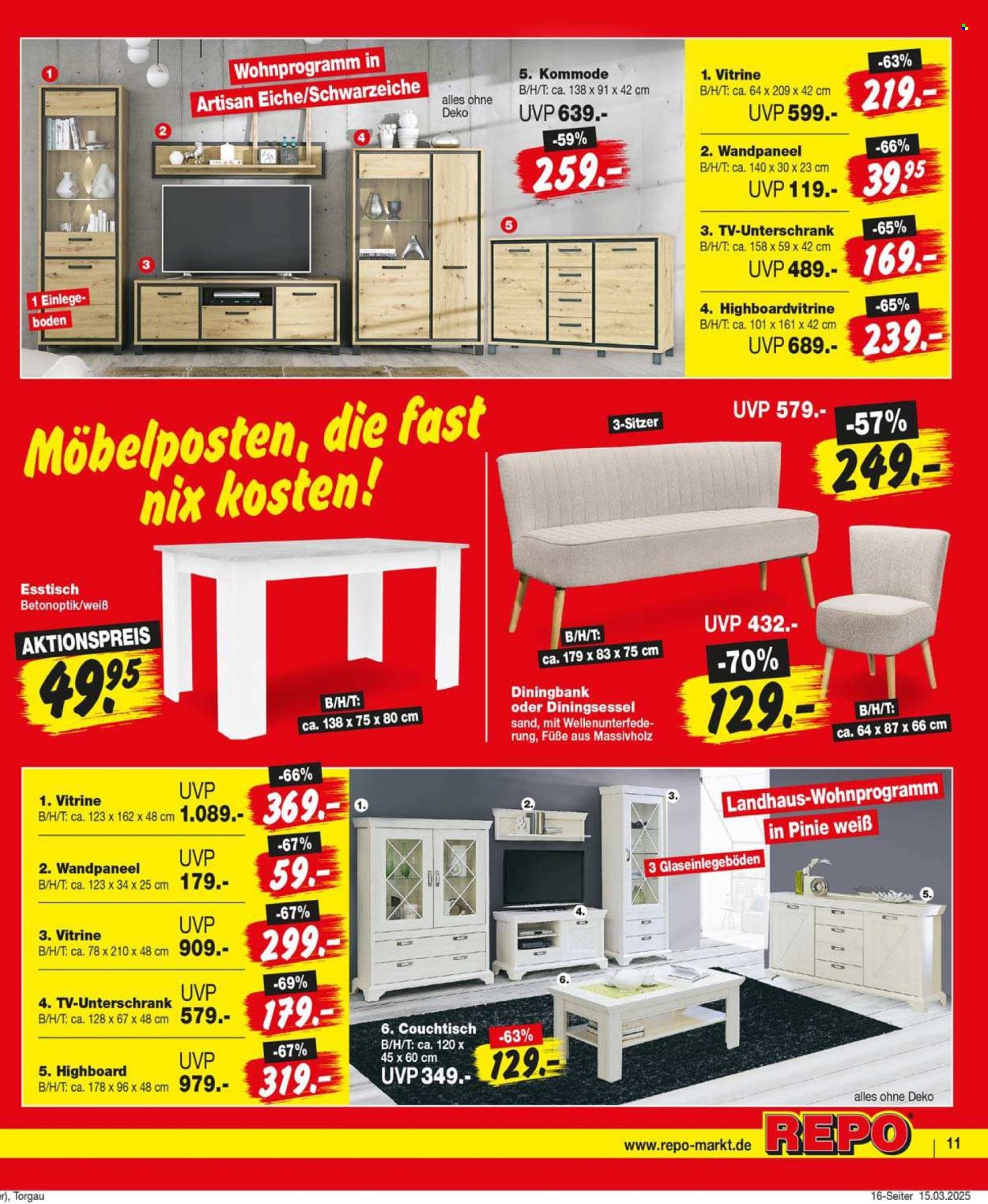 Repo Prospekte  - 17.03.2025 - 22.03.2025. Seite 11