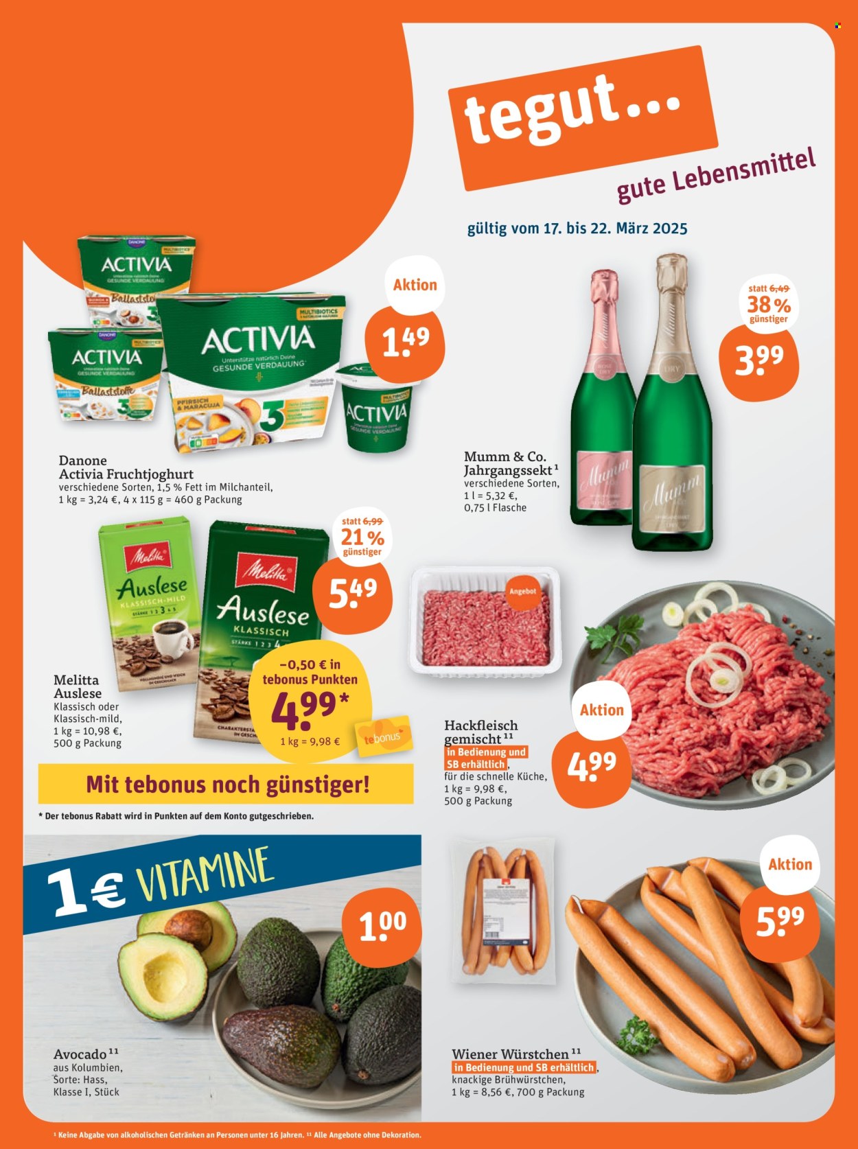 tegut... Prospekte  - 17.03.2025 - 22.03.2025. Seite 3