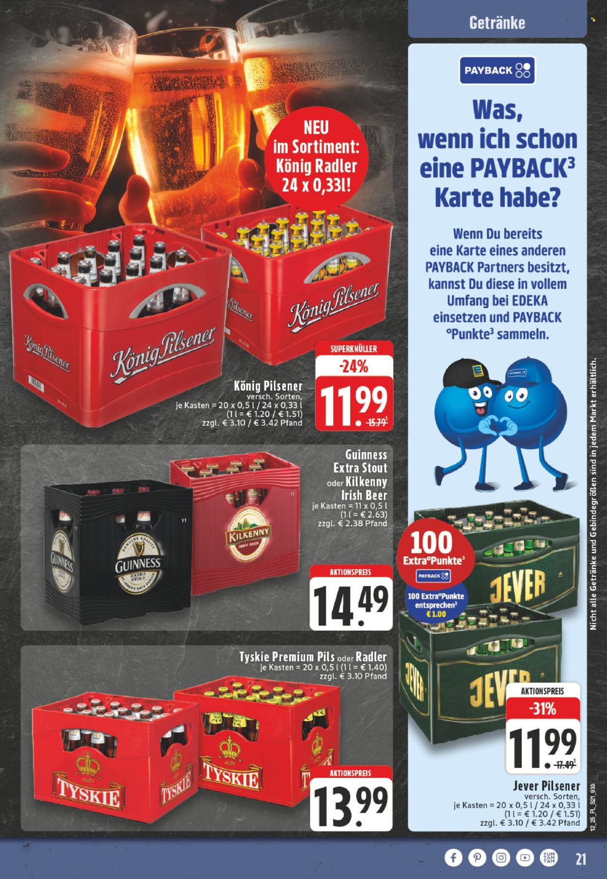 Edeka Prospekte  - 17.03.2025 - 22.03.2025. Seite 21