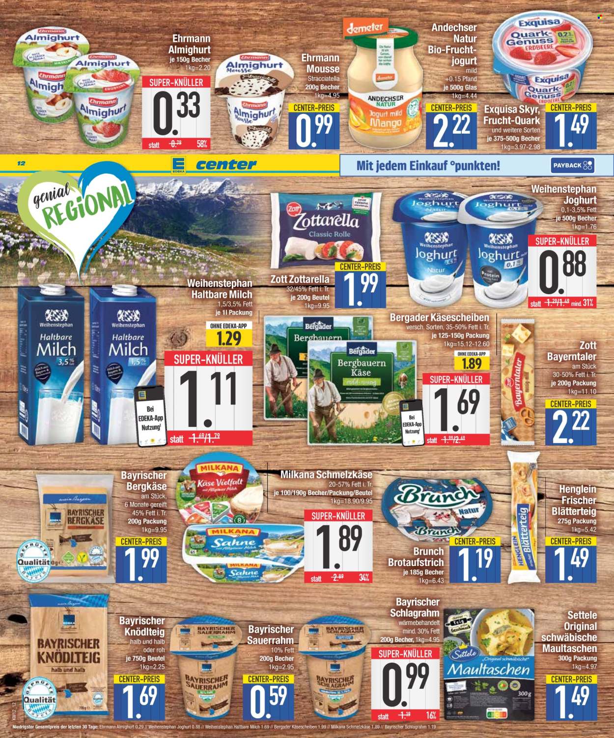 Edeka Prospekte  - 17.03.2025 - 22.03.2025. Seite 12