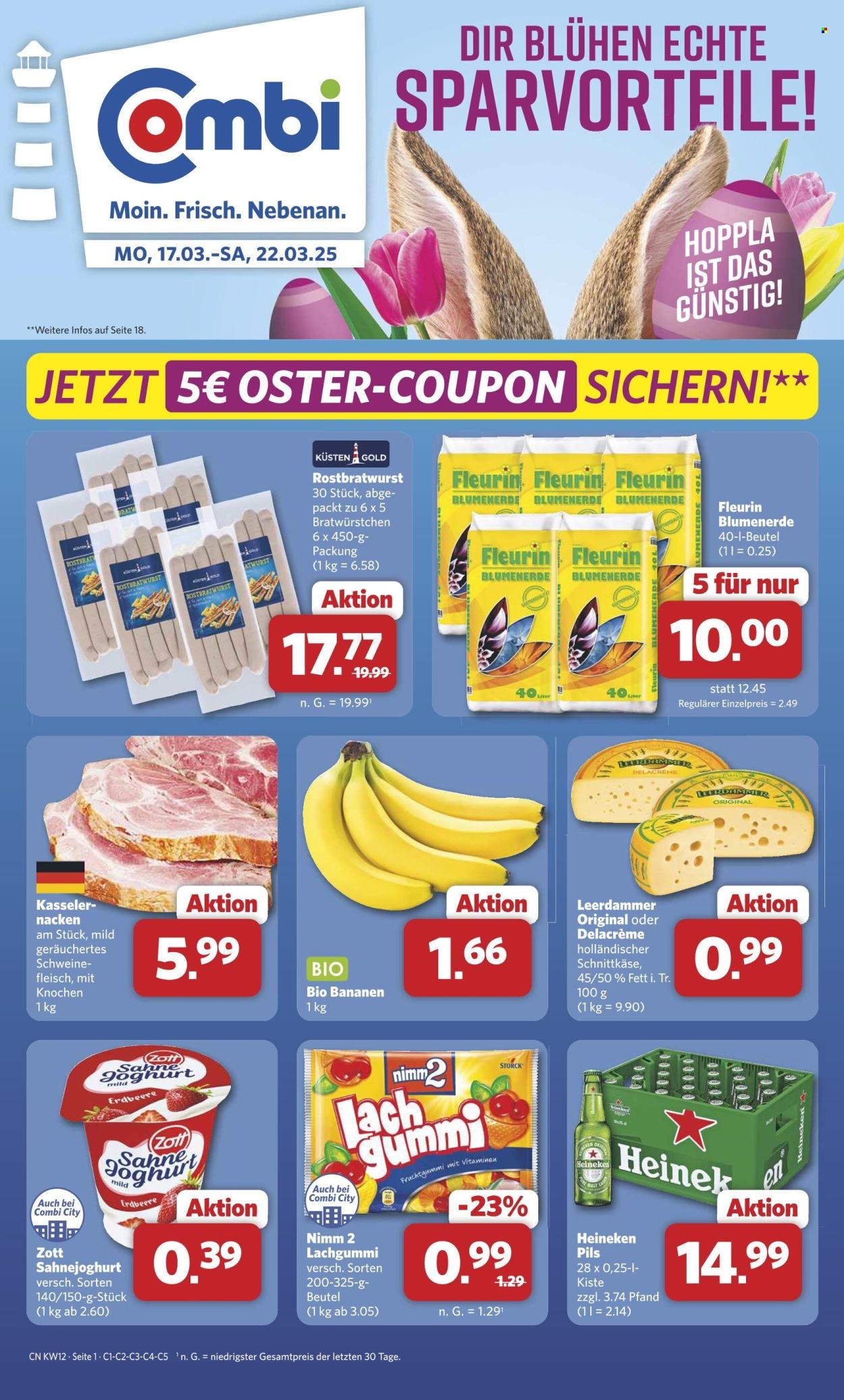 Combi Prospekte  - 17.03.2025 - 22.03.2025. Seite 1