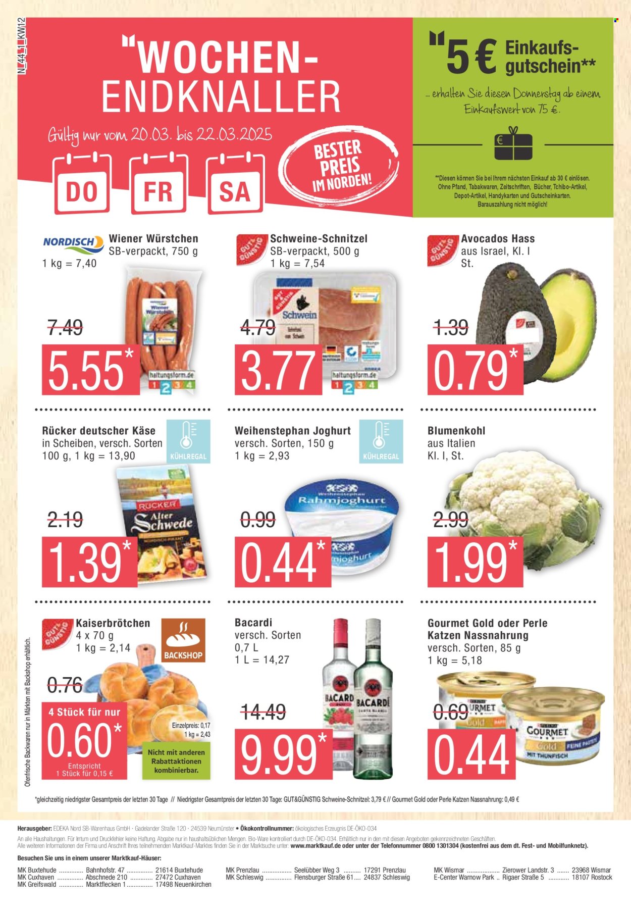 Marktkauf Prospekte  - 17.03.2025 - 22.03.2025. Seite 44