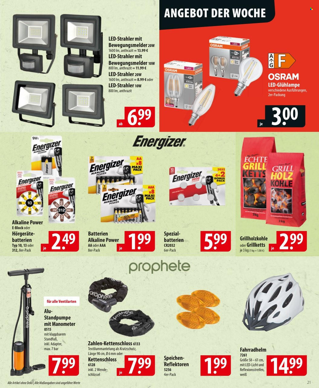 famila Prospekte  - 17.03.2025 - 22.03.2025. Seite 21