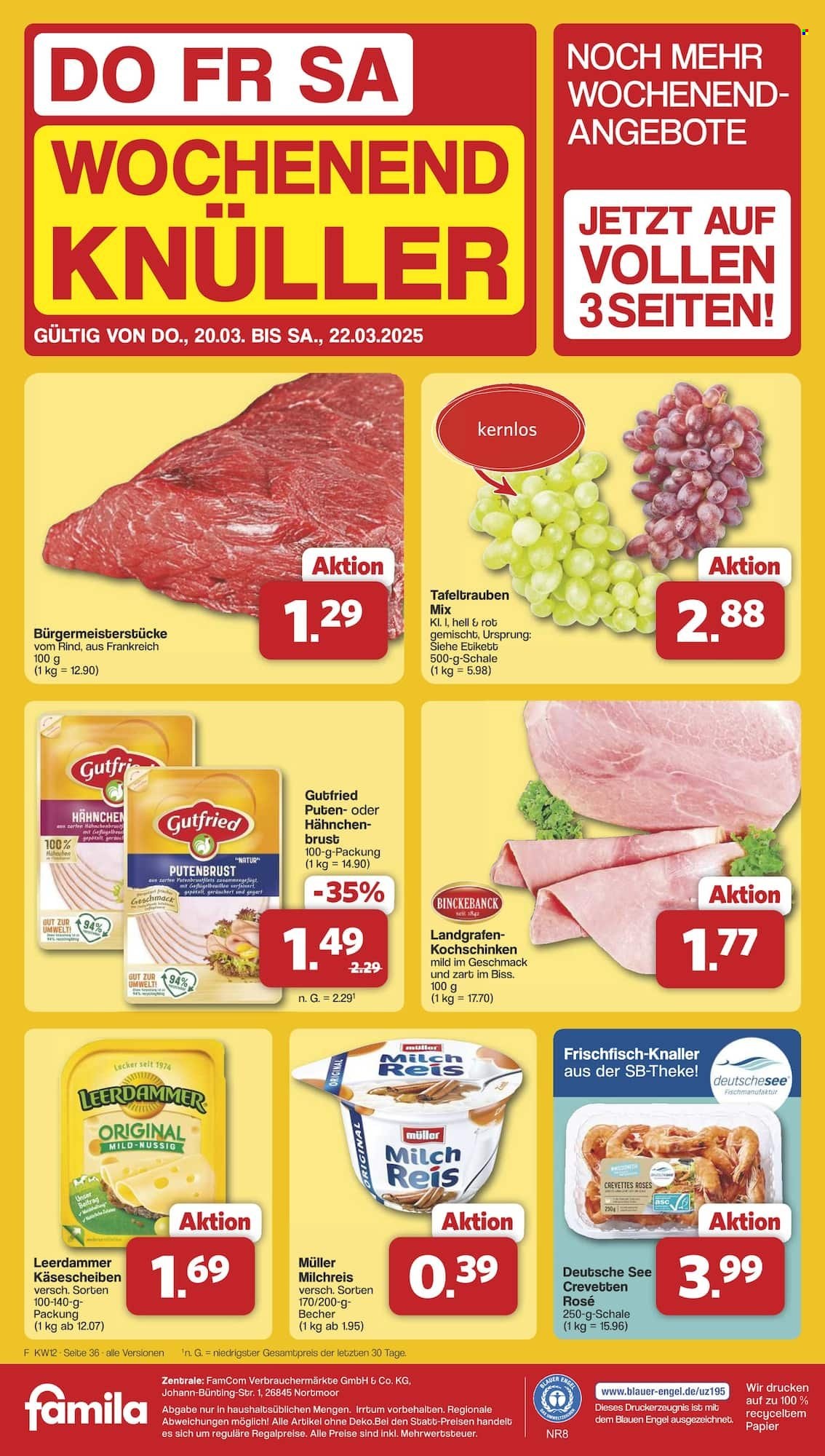 famila Prospekte  - 17.03.2025 - 22.03.2025. Seite 39