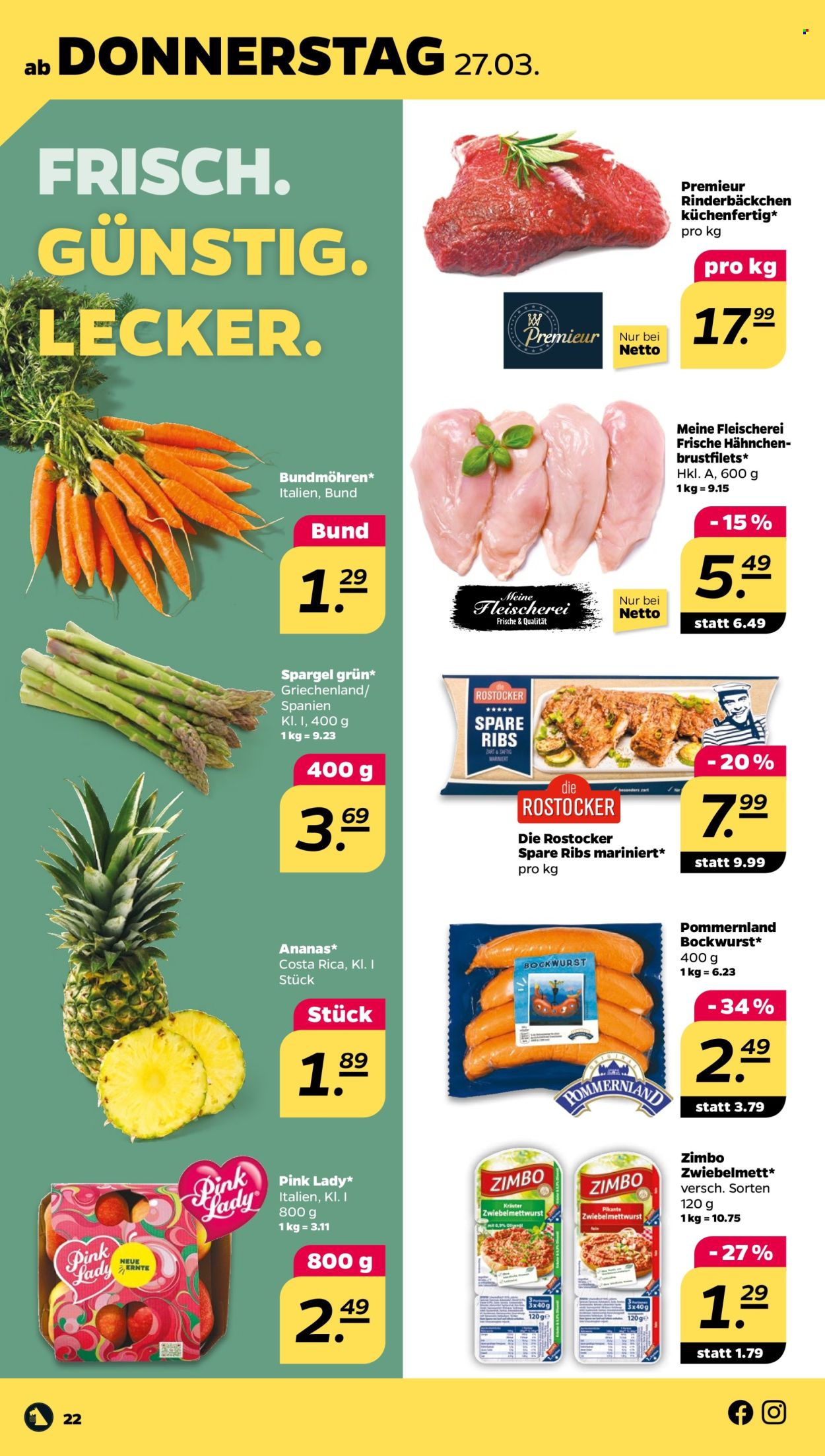Netto Prospekte  - 24.03.2025 - 29.03.2025. Seite 22