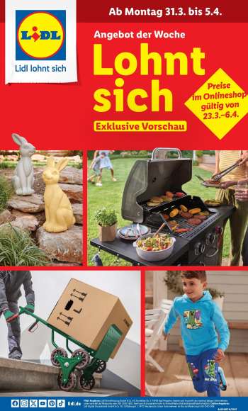 Prospekte Lidl - 31.03.2025 - 5.04.2025.