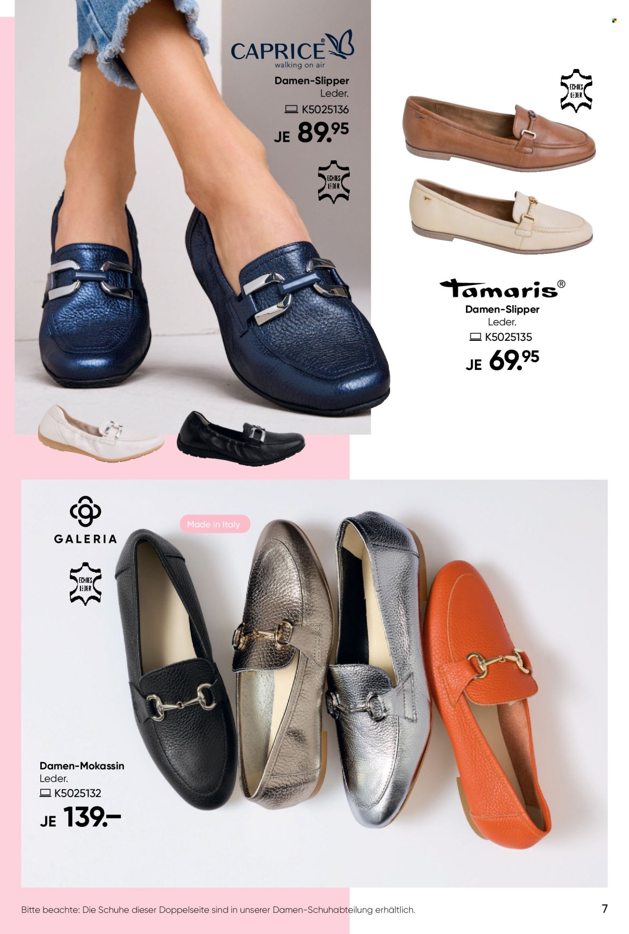 GALERIA Karstadt Kaufhof Prospekte  - 19.03.2025 - 25.03.2025. Seite 7