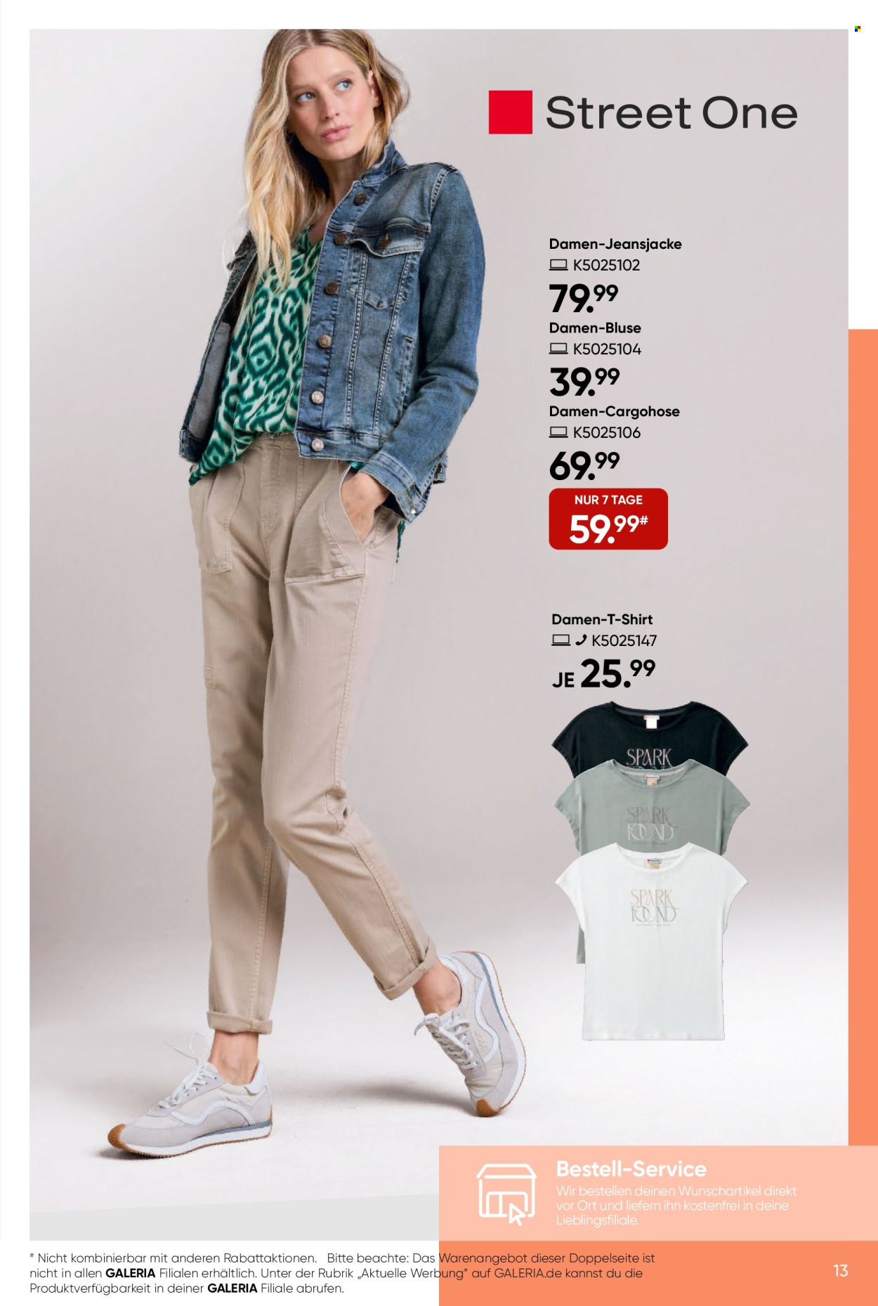 GALERIA Karstadt Kaufhof Prospekte  - 19.03.2025 - 25.03.2025. Seite 13