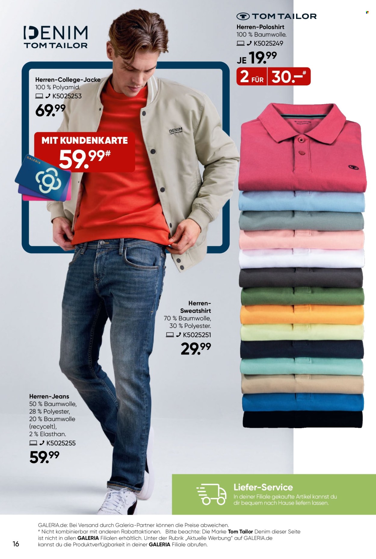 GALERIA Karstadt Kaufhof Prospekte  - 19.03.2025 - 25.03.2025. Seite 16