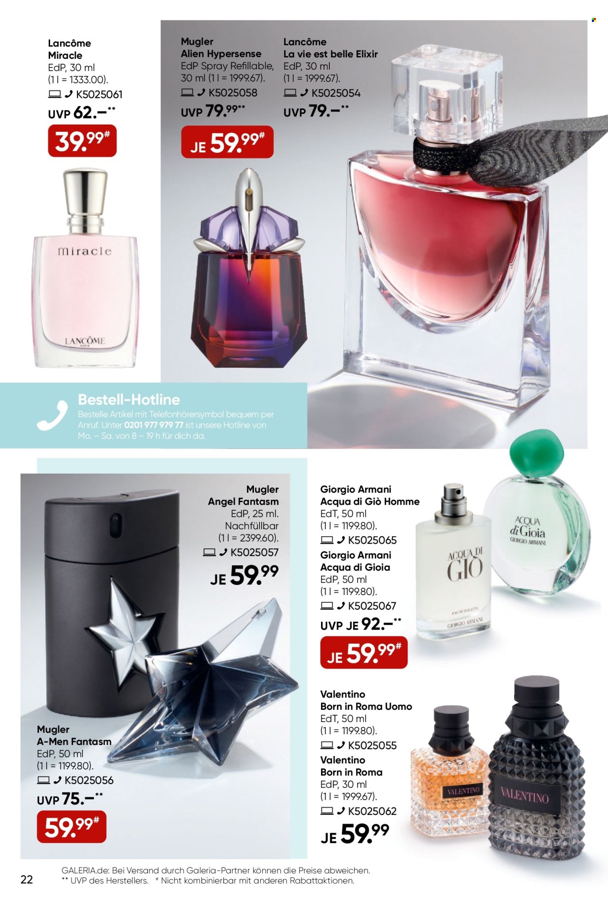 GALERIA Karstadt Kaufhof Prospekte  - 19.03.2025 - 25.03.2025. Seite 22