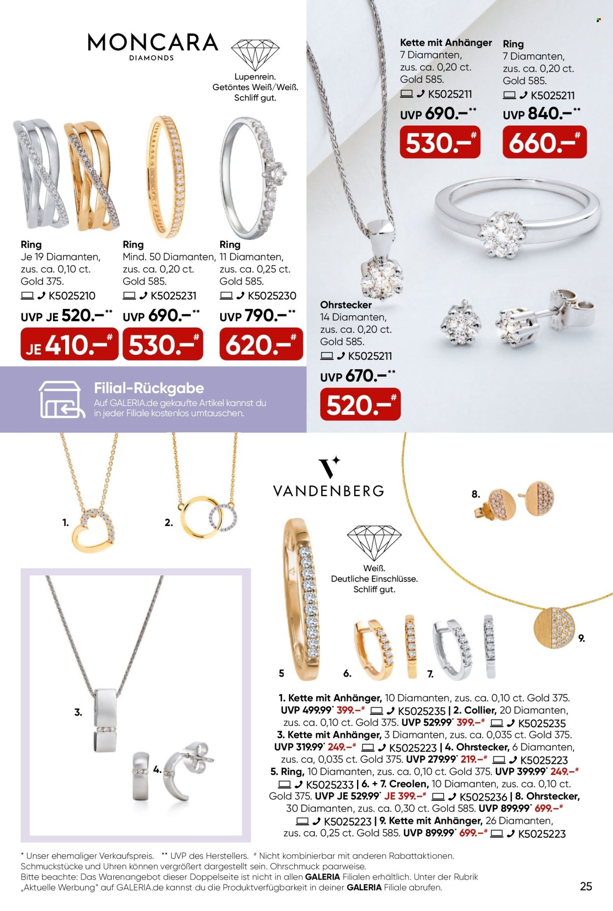 GALERIA Karstadt Kaufhof Prospekte  - 19.03.2025 - 25.03.2025. Seite 25