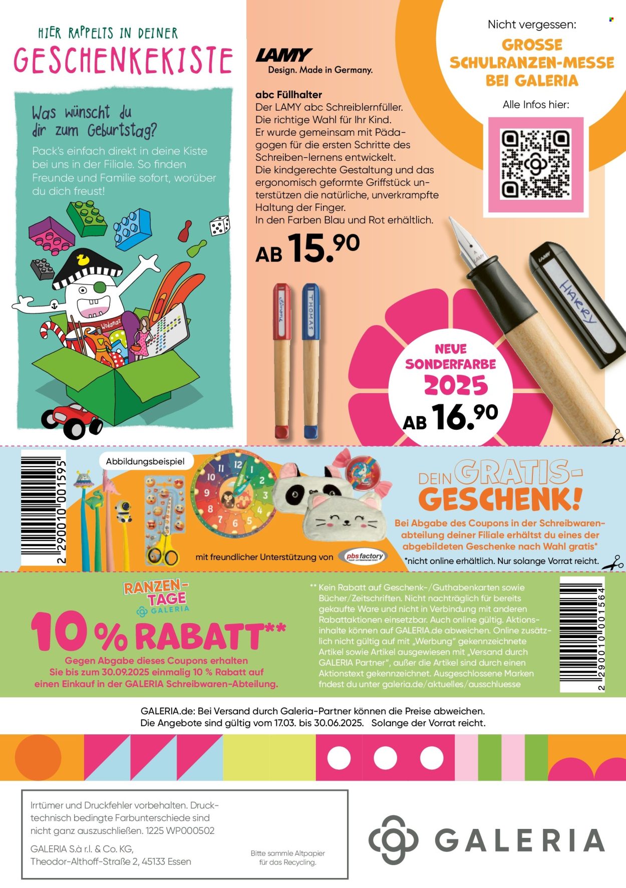 GALERIA Karstadt Kaufhof Prospekte  - 17.03.2025 - 30.06.2025. Seite 24