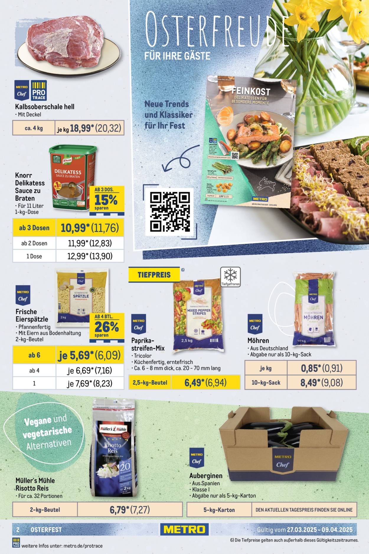 Metro Prospekte  - 27.03.2025 - 9.04.2025. Seite 2