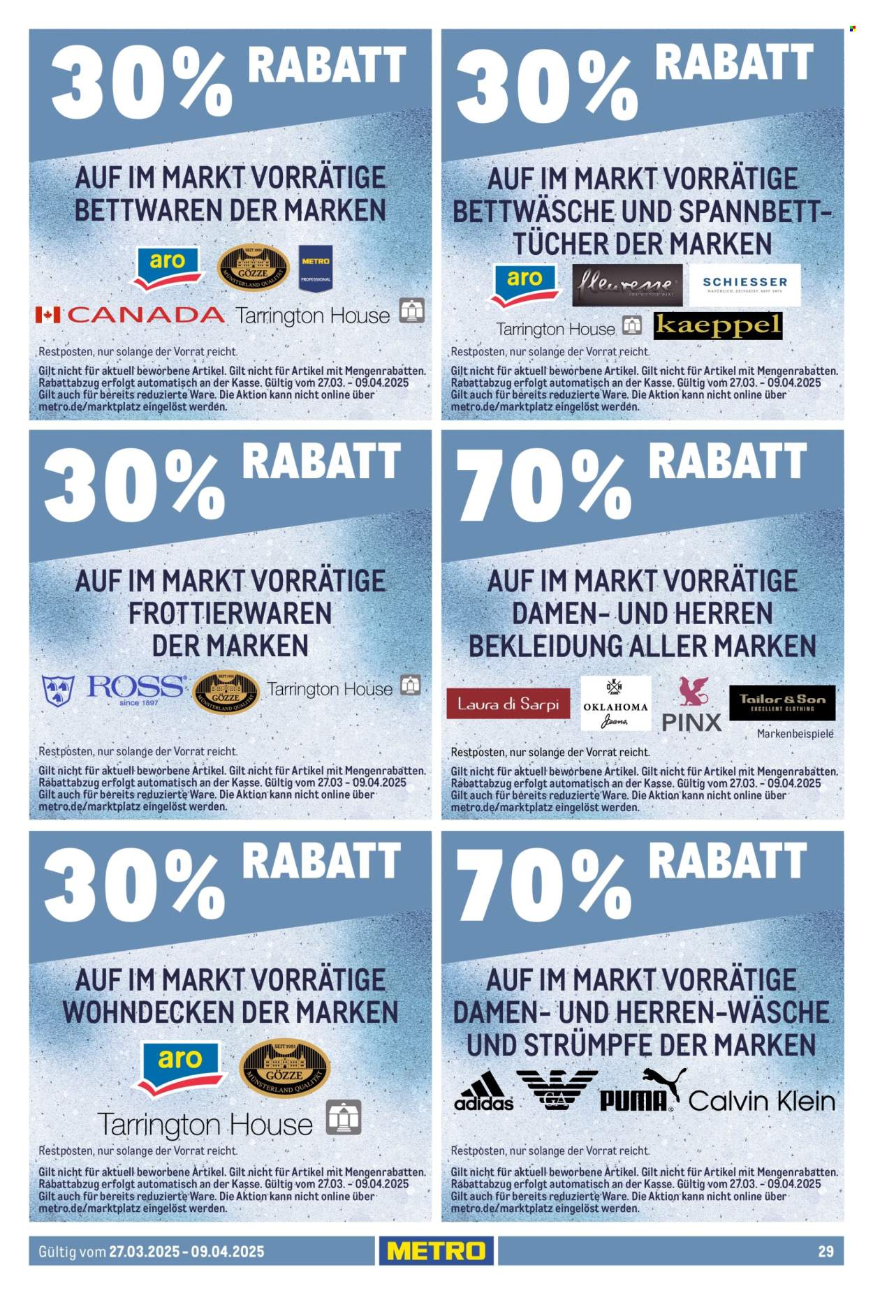 Metro Prospekte  - 27.03.2025 - 9.04.2025. Seite 29