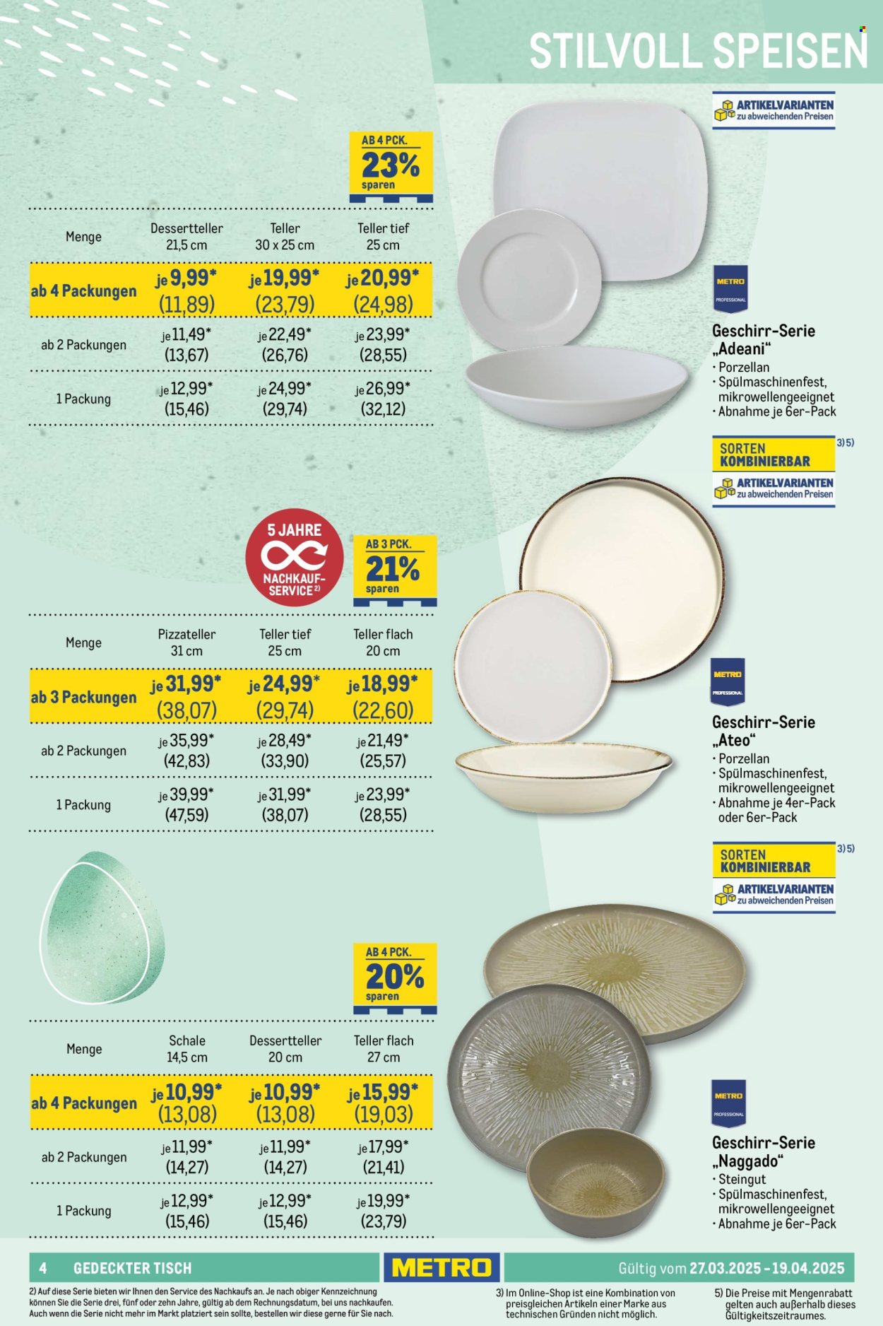 Metro Prospekte  - 27.03.2025 - 19.04.2025. Seite 4