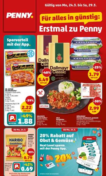 Prospekte Penny - 24.03.2025 - 29.03.2025.