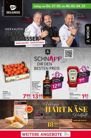 Prospekte Selgros - 27.03.2025 - 2.04.2025.