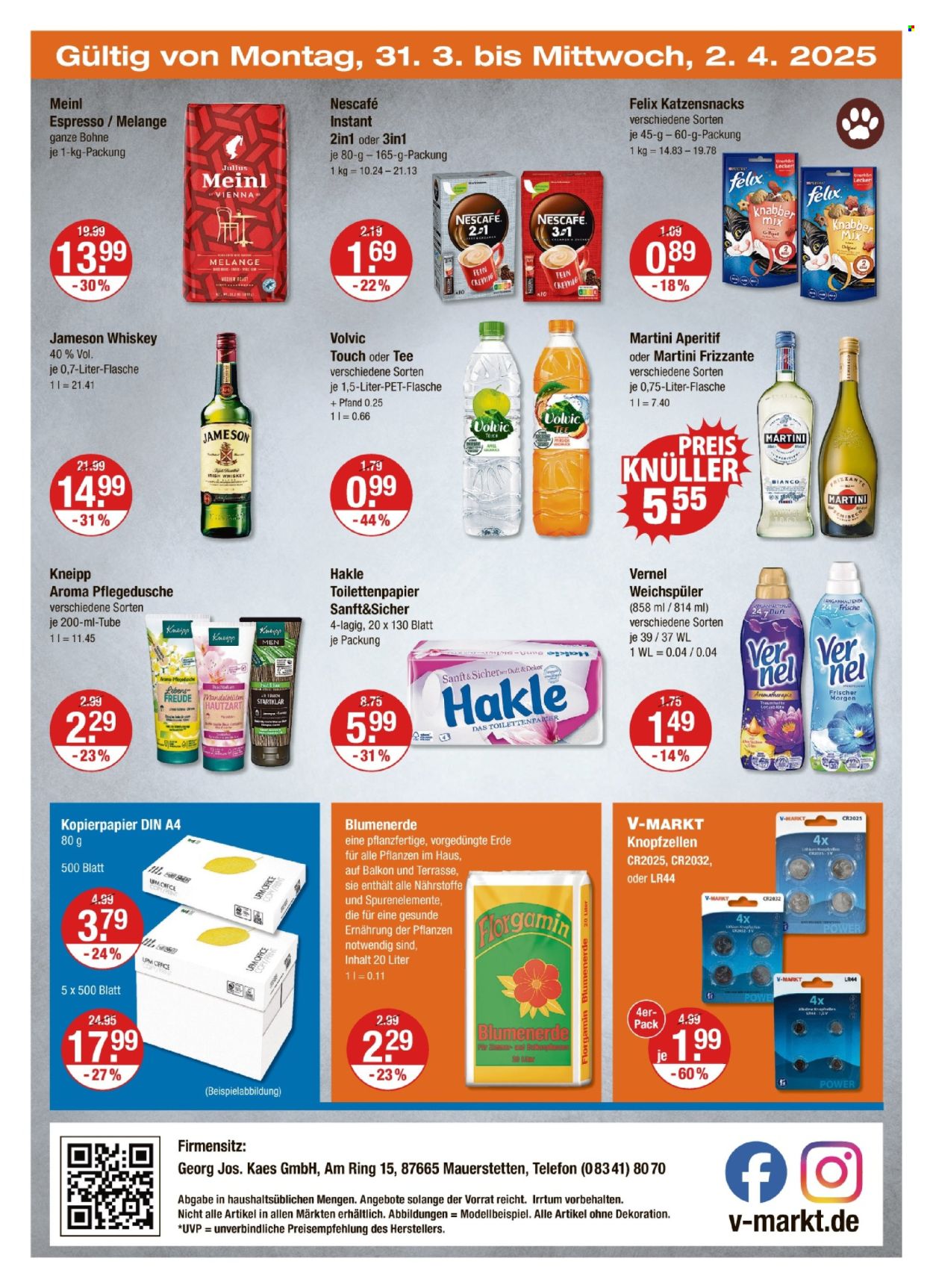 V-Markt Prospekte  - 27.03.2025 - 2.04.2025. Seite 28