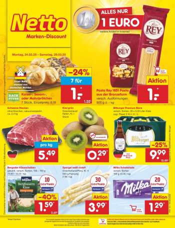 Prospekte Netto Marken-Discount - 24.03.2025 - 29.03.2025.