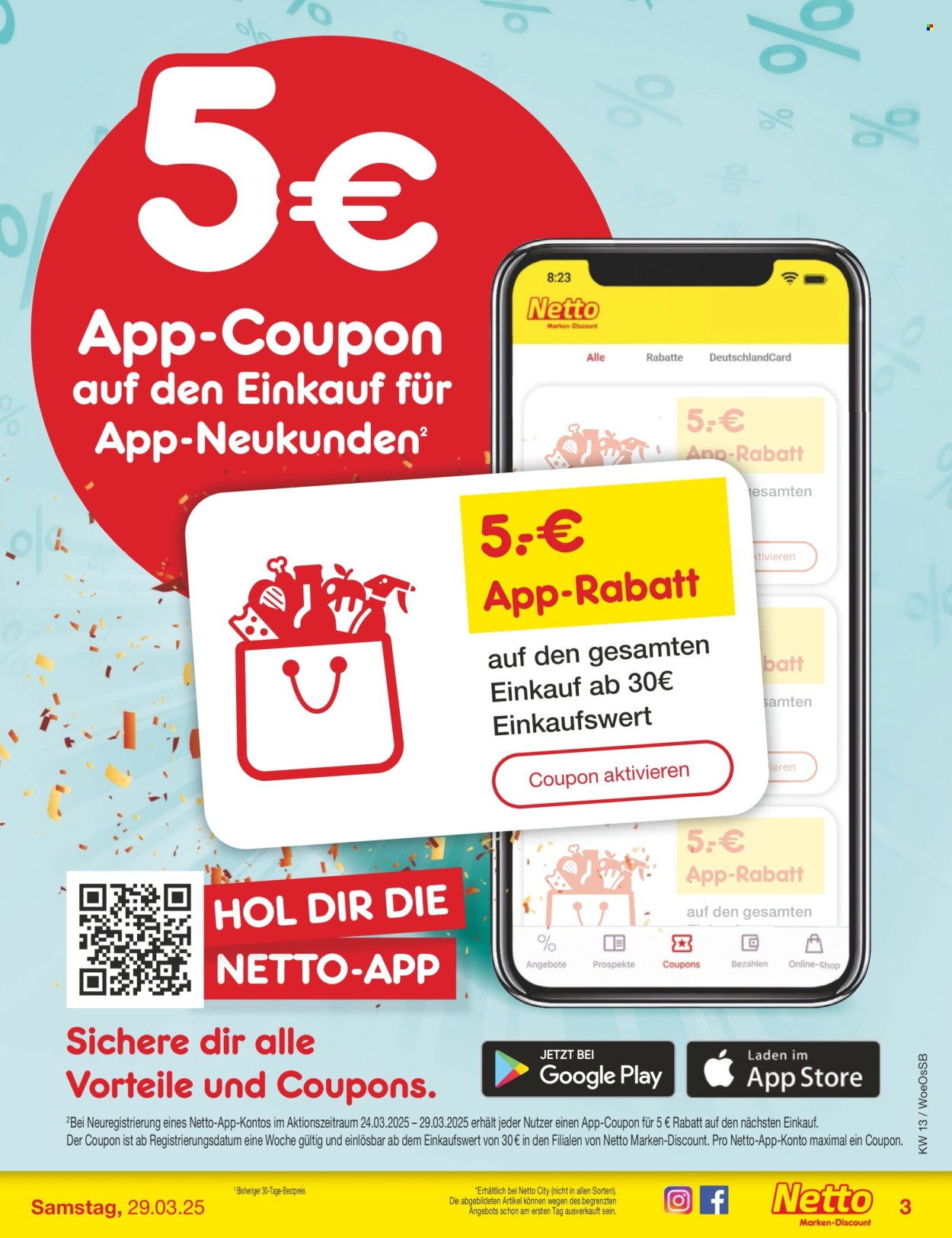 Netto Marken-Discount Prospekte  - 24.03.2025 - 29.03.2025. Seite 3