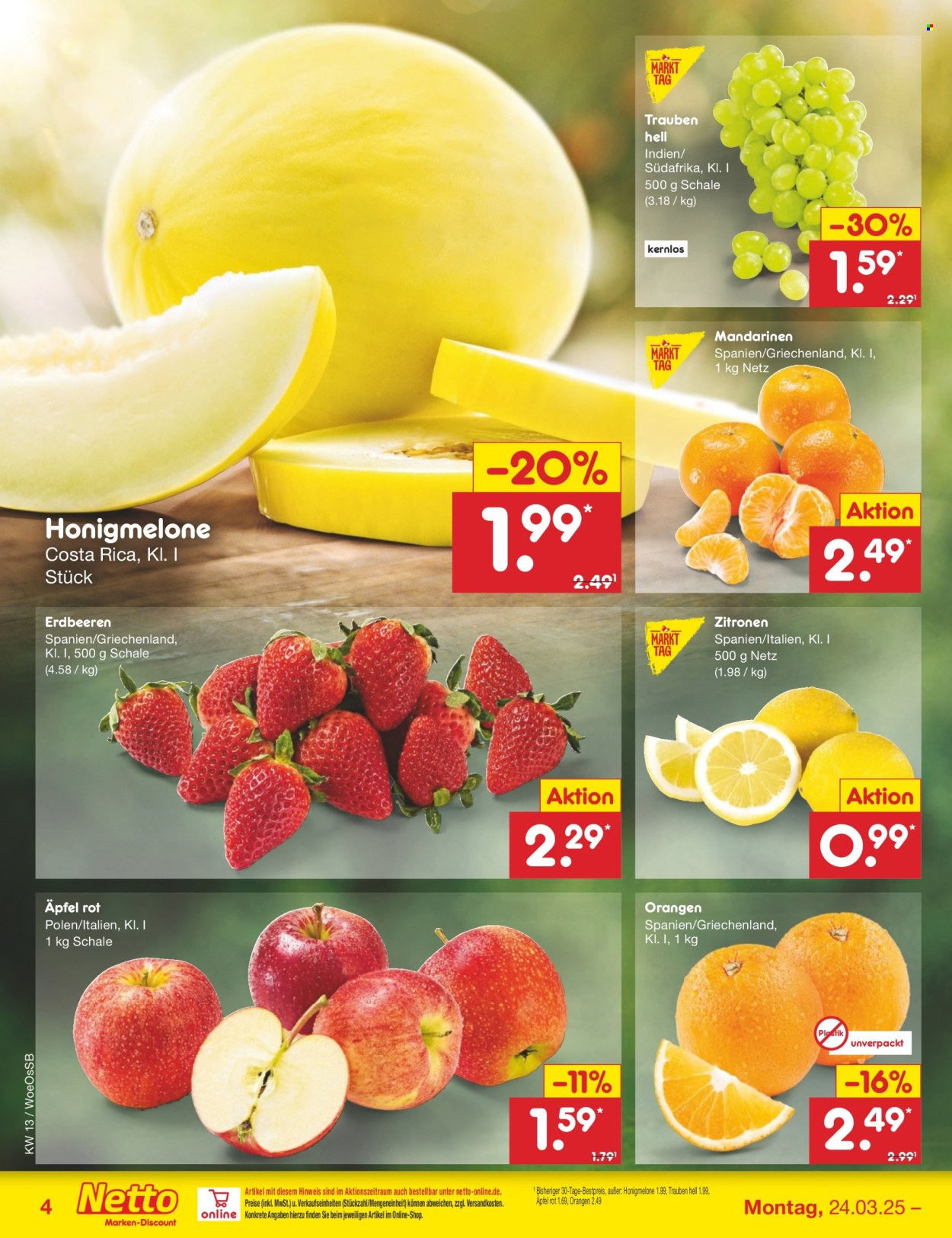 Netto Marken-Discount Prospekte  - 24.03.2025 - 29.03.2025. Seite 4