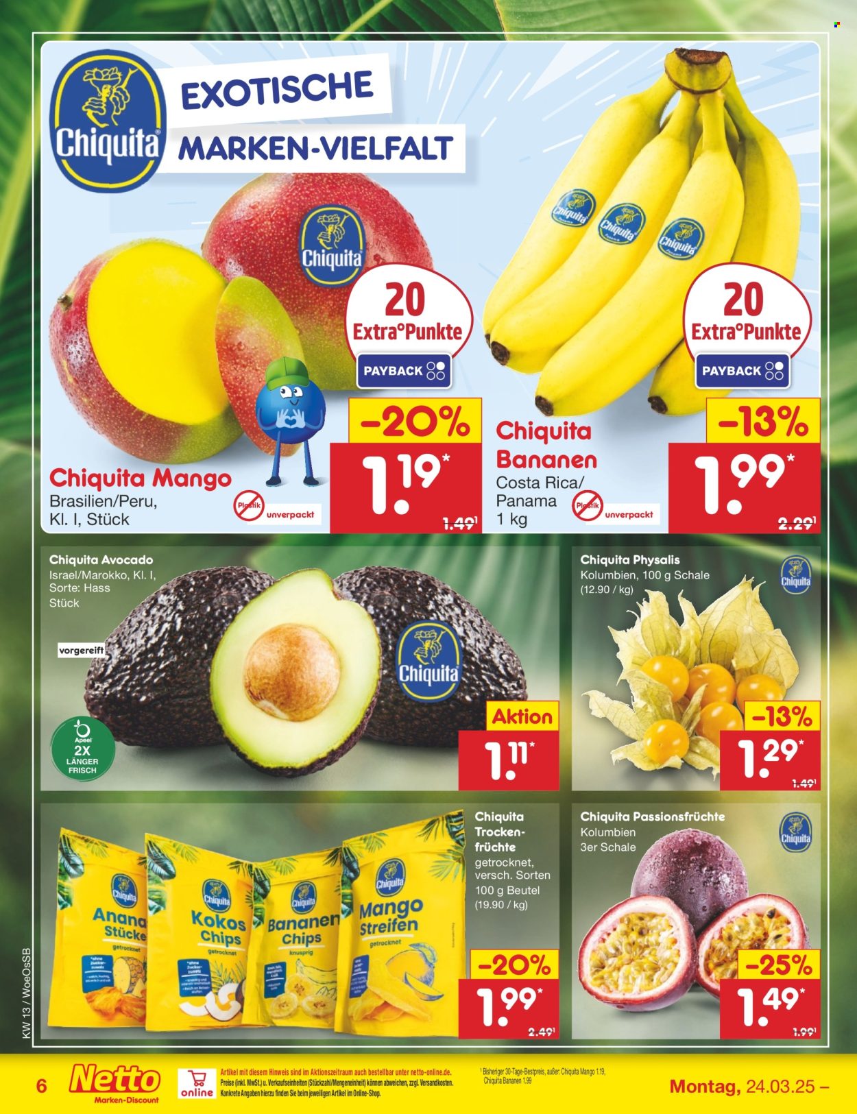 Netto Marken-Discount Prospekte  - 24.03.2025 - 29.03.2025. Seite 6
