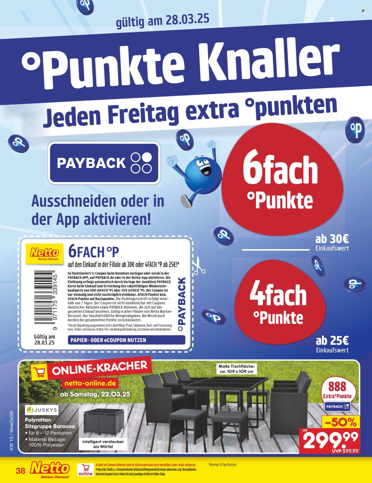 Netto Marken-Discount Prospekte  - 24.03.2025 - 29.03.2025. Seite 52