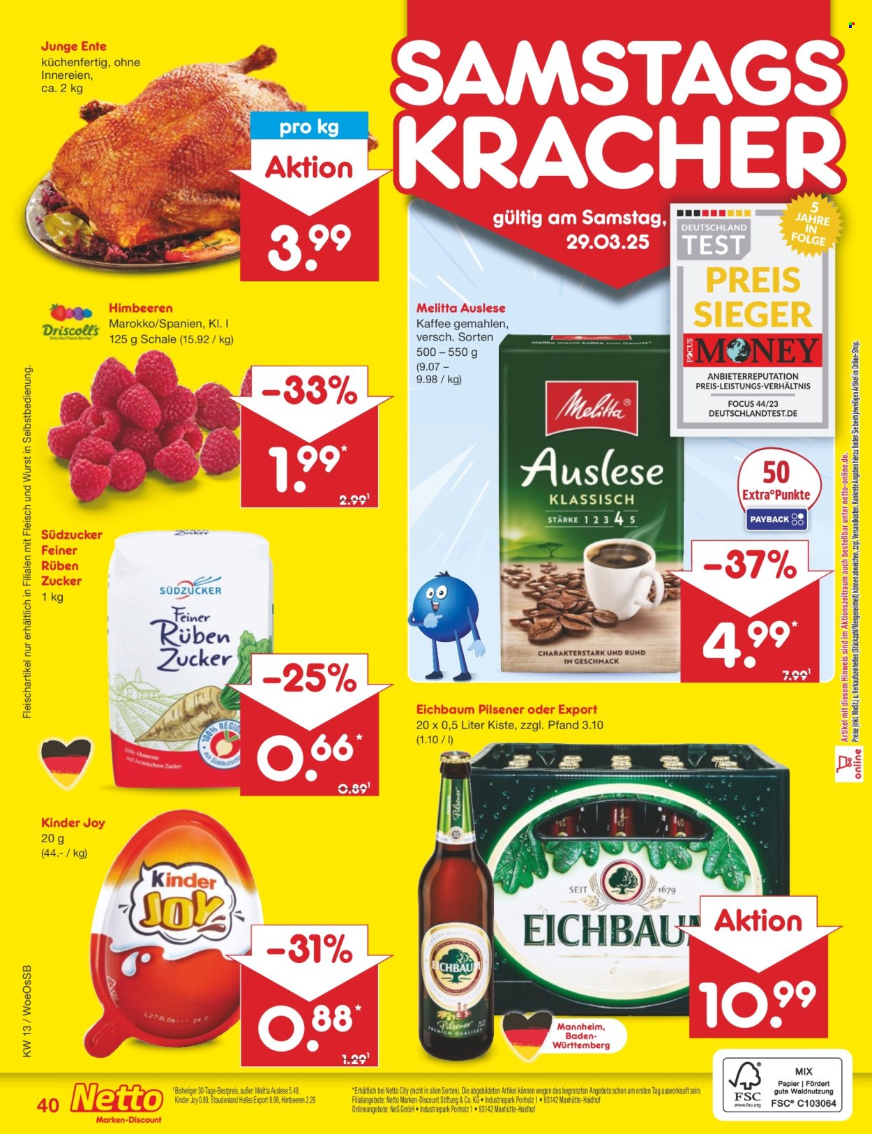 Netto Marken-Discount Prospekte  - 24.03.2025 - 29.03.2025. Seite 54