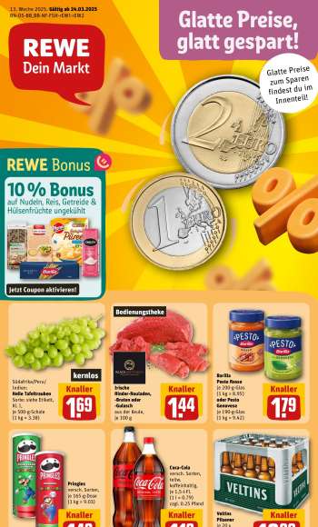 Prospekte REWE - 24.03.2025 - 30.03.2025.