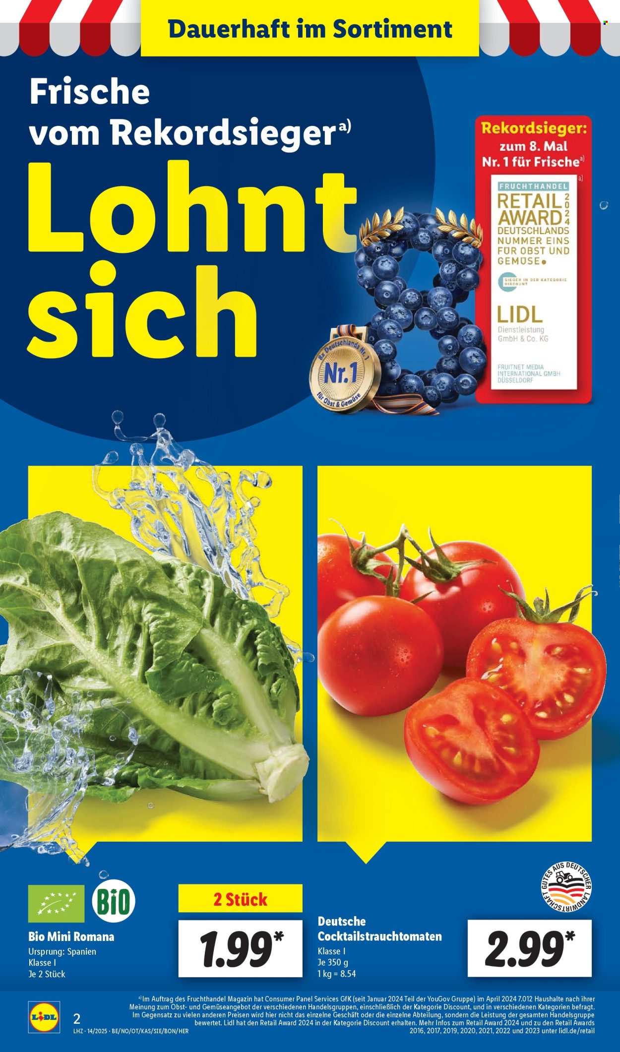 Lidl Prospekte  - 31.03.2025 - 5.04.2025. Seite 2