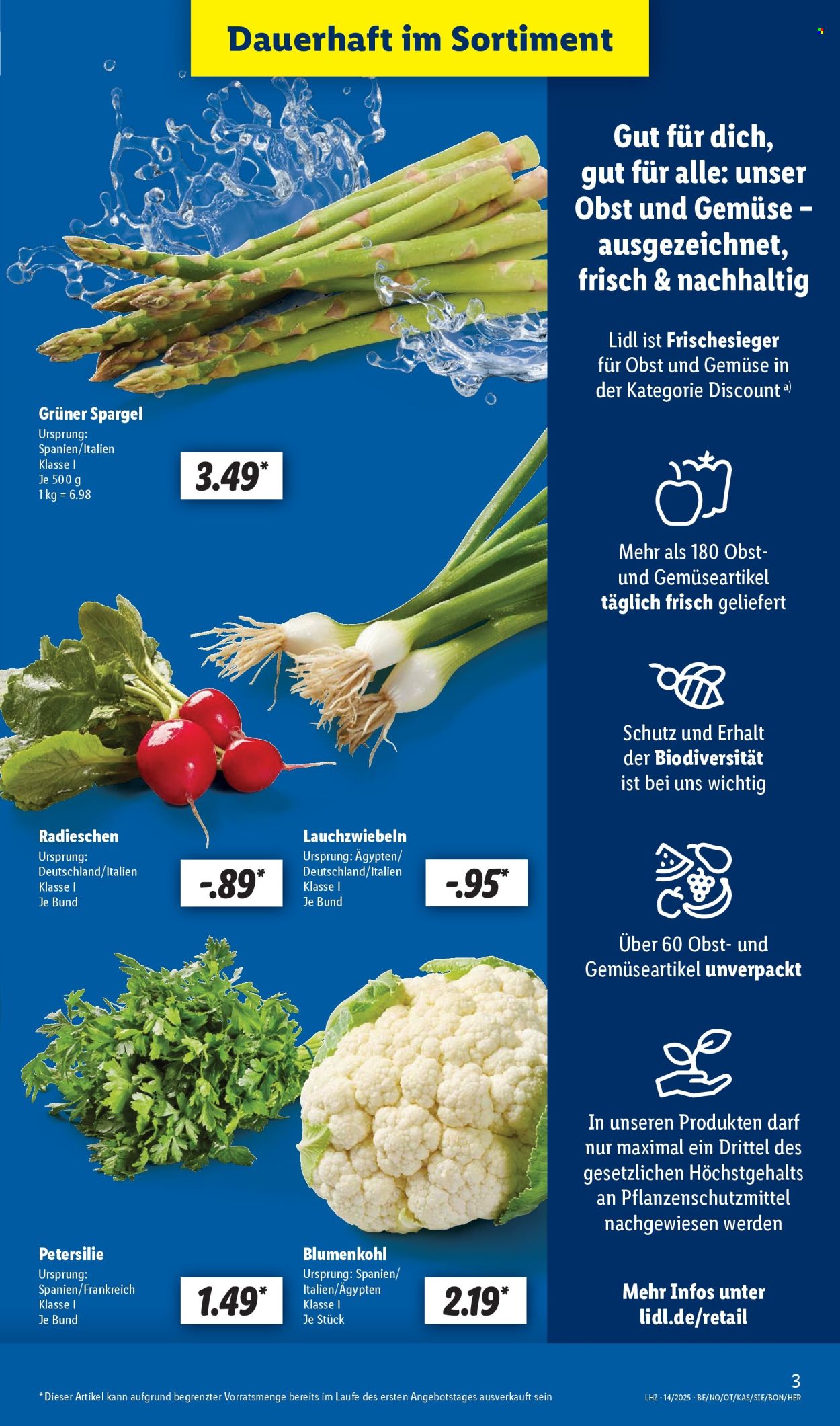 Lidl Prospekte  - 31.03.2025 - 5.04.2025. Seite 3