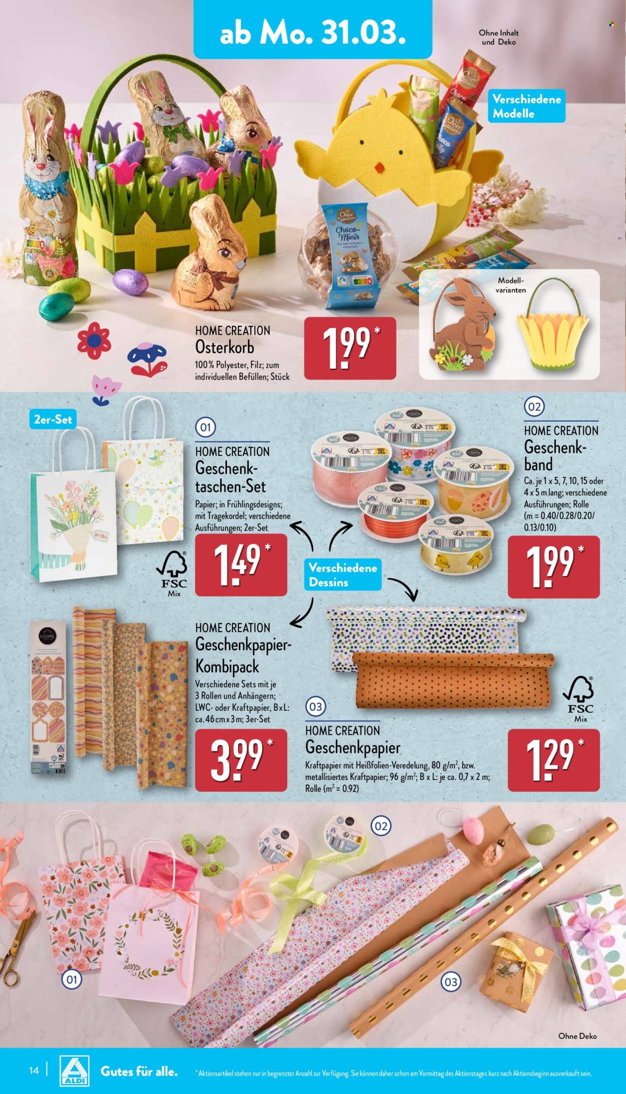 ALDI Nord Prospekte  - 31.03.2025 - 5.04.2025. Seite 14