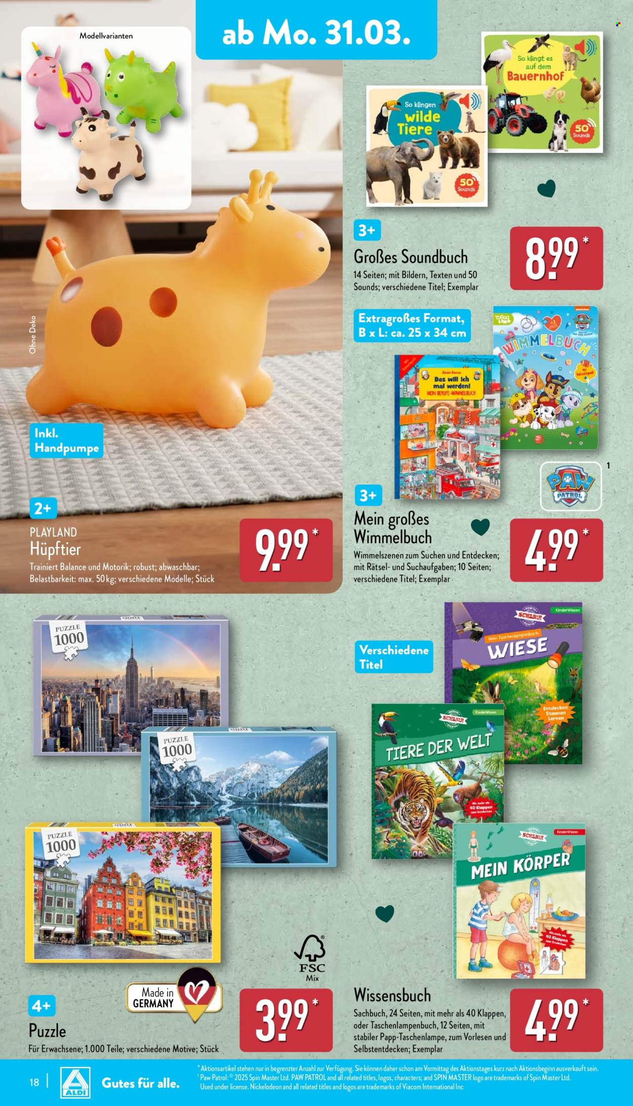 ALDI Nord Prospekte  - 31.03.2025 - 5.04.2025. Seite 18