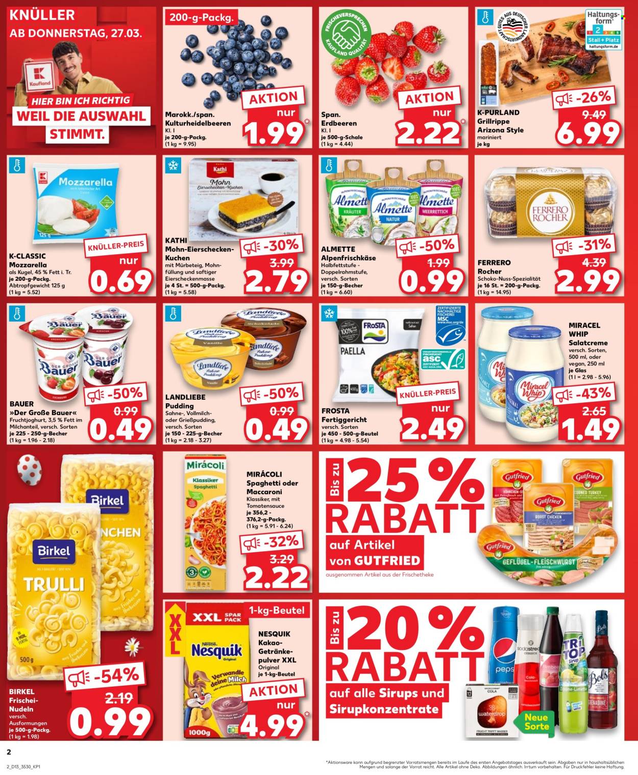 Kaufland Prospekte  - 27.03.2025 - 2.04.2025. Seite 2