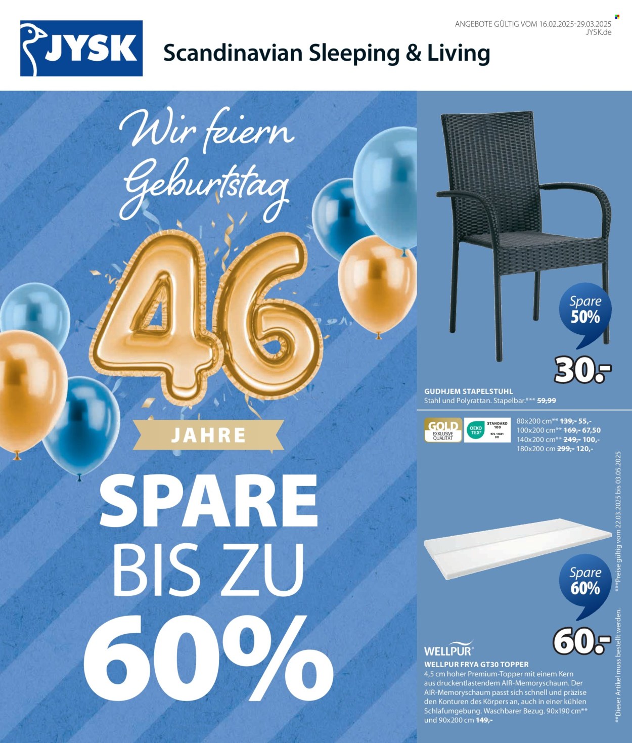 JYSK Prospekte  - 16.02.2025 - 29.03.2025. Seite 2