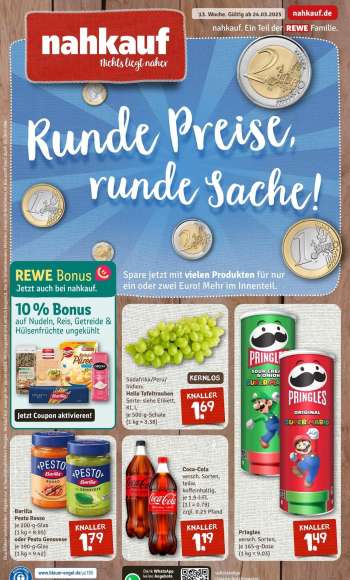 Prospekte Nahkauf - 24.03.2025 - 29.03.2025.