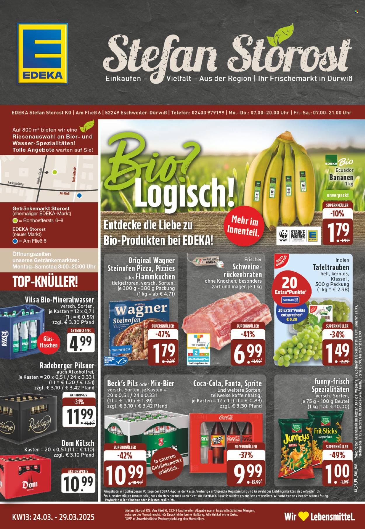 Edeka Prospekte  - 24.03.2025 - 29.03.2025. Seite 1