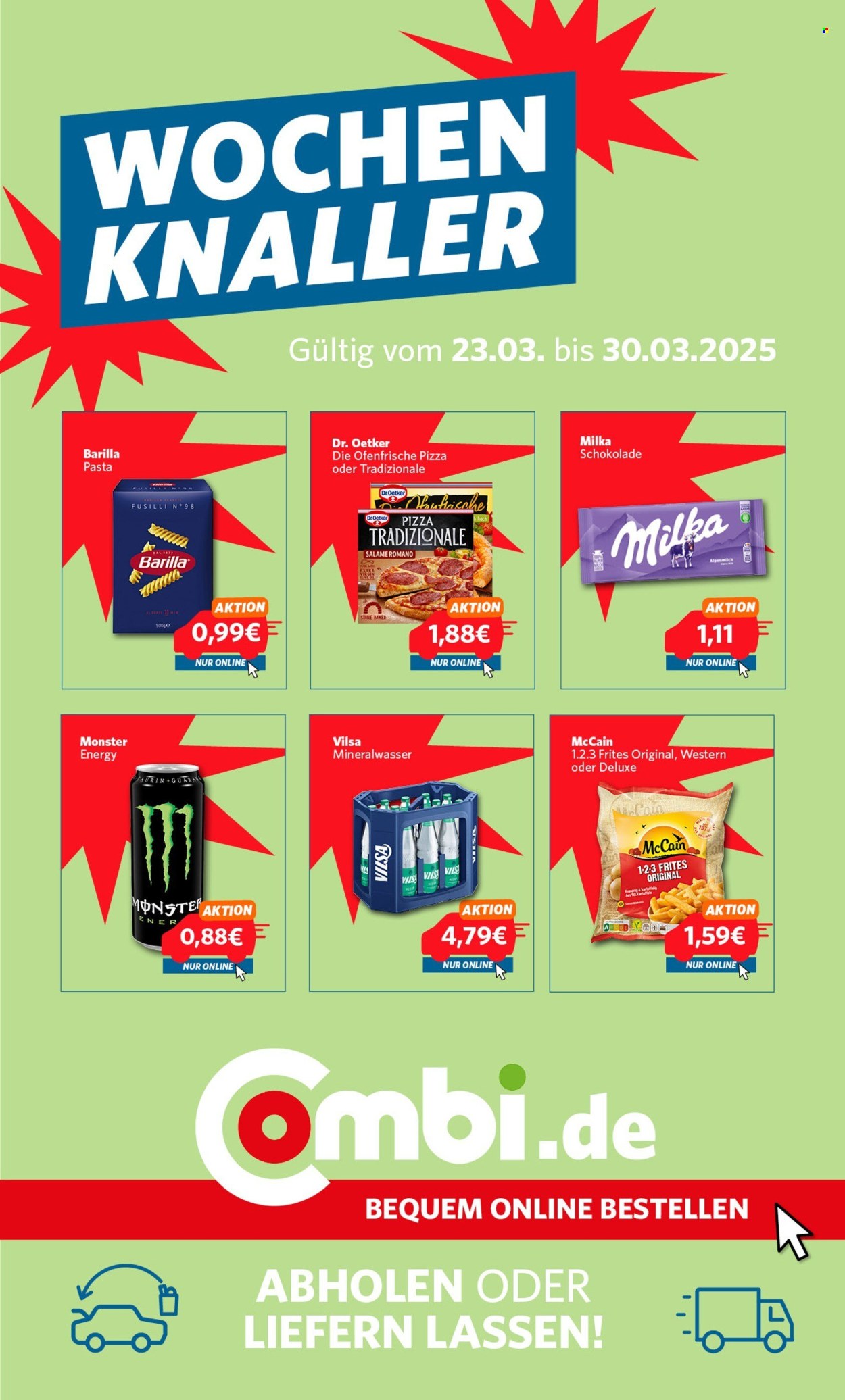 Combi Prospekte  - 23.03.2025 - 30.03.2025. Seite 1